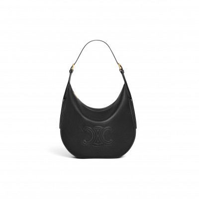 CELINE MEDIUM HELOÏSE BAG IN SUPPLE GRAINED CALFSKIN 114713FLH.38NO (30*28.5*8cm)